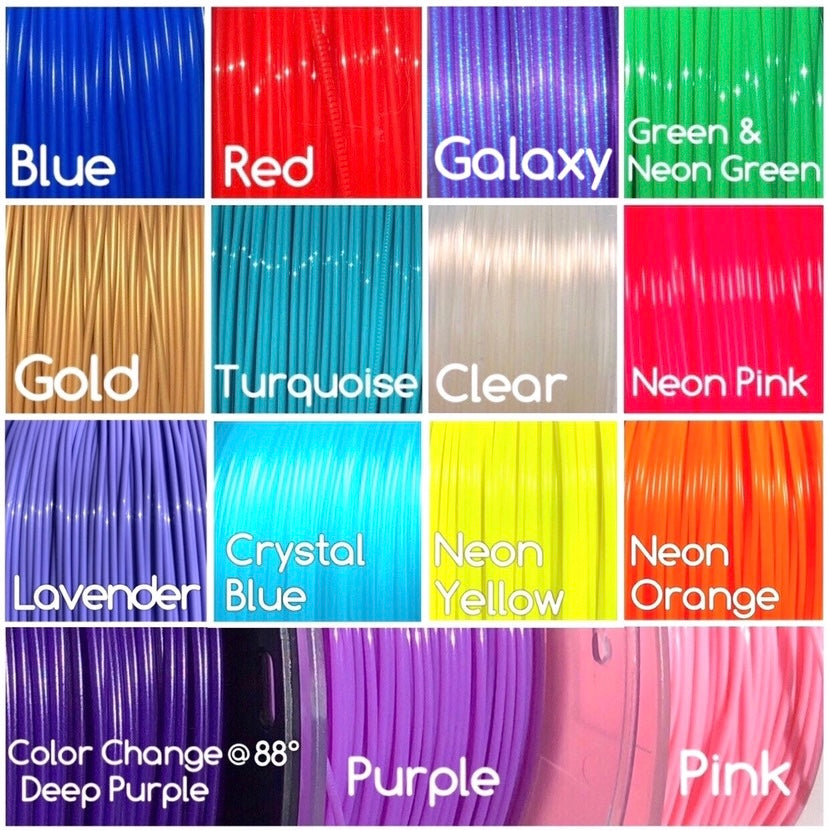 Small Sparkle Earring 3D Printed Plant Based PLA Plastic Made to Order Choose Your Color & Hardware