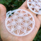 Large Flower of Life Earrings 3D Printed Choose Your Color