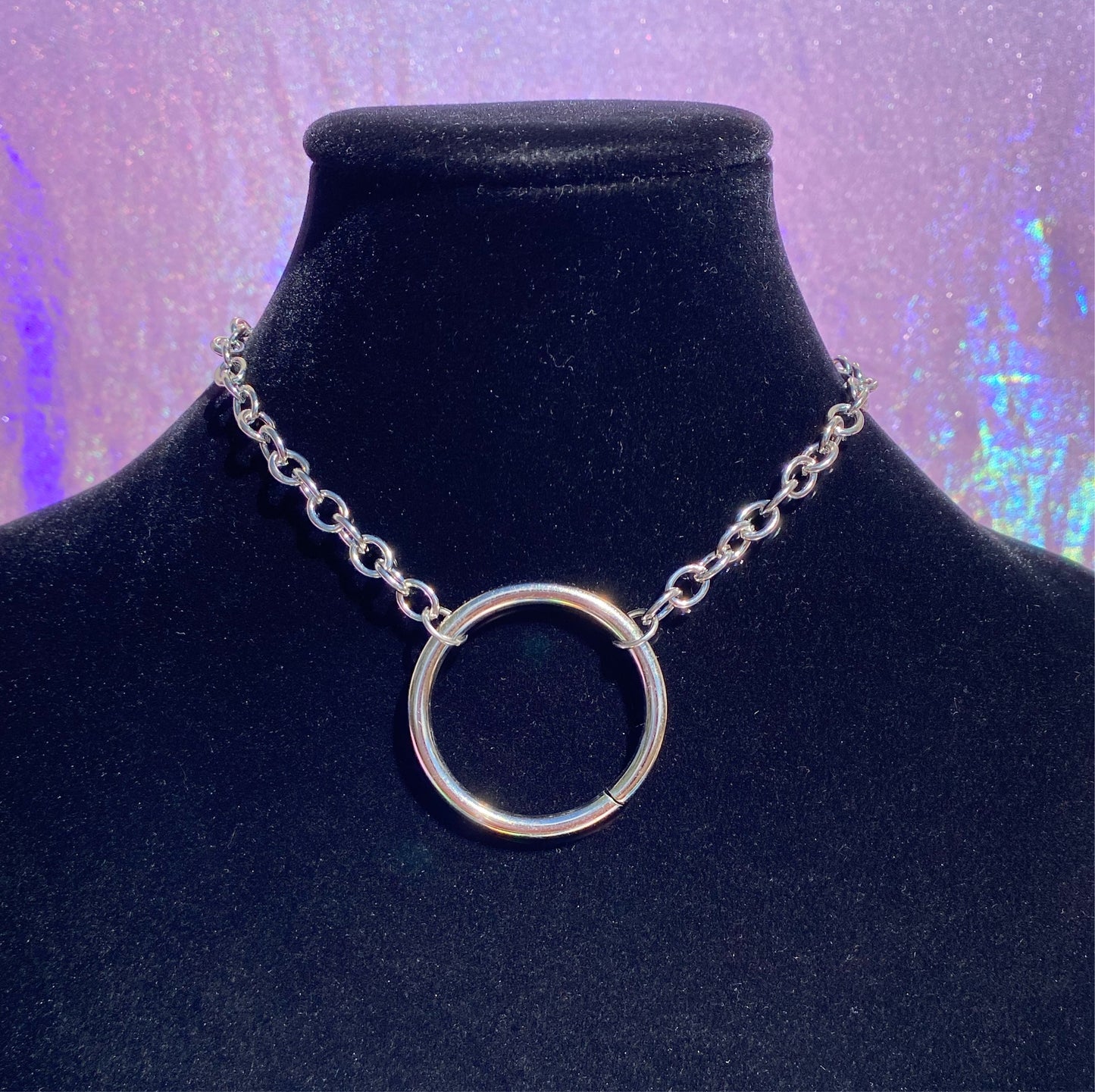 O-Ring Stainless Steel Necklace